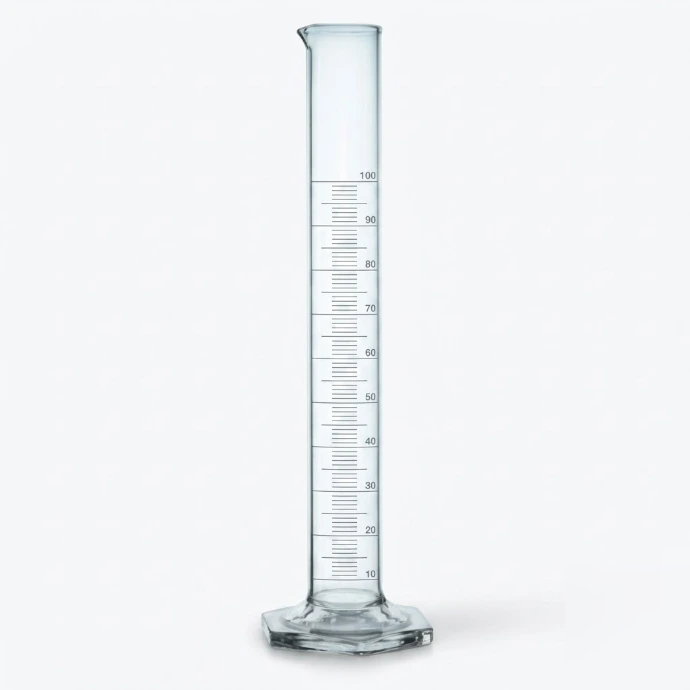 [AJK-CYLI-8431] AJKANT Measuring Cylinders Hexagonal Base ASTM Class A with Batch Certificate (Model: AJK-CYLI-8431)