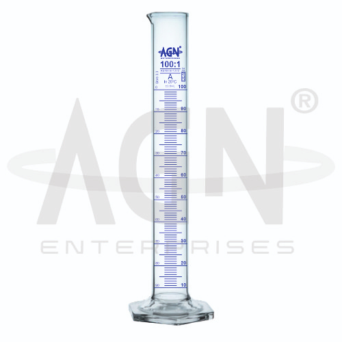 AJKANT Measuring Cylinders Hexagonal Base ASTM Class A (Model: AJK-CYLI-8429)
