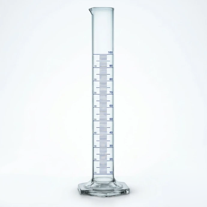 [AJK-CYLI-8423] AJKANT Measuring Cylinders Hexagonal Base Class B (Model: AJK-CYLI-8423)