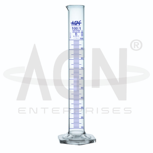 AJKANT Measuring Cylinders Hexagonal Base Class B (Model: AJK-CYLI-8423)