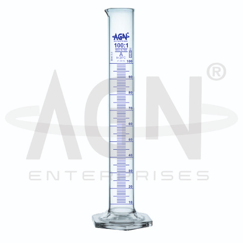 AJKANT Measuring Cylinders Hexagonal Base Class A (Model: AJK-CYLI-8418)