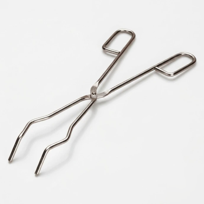 [AJK-CRUC-8411] AJKANT Tongs for Crucibles with Bow SS (Model: AJK-CRUC-8411)