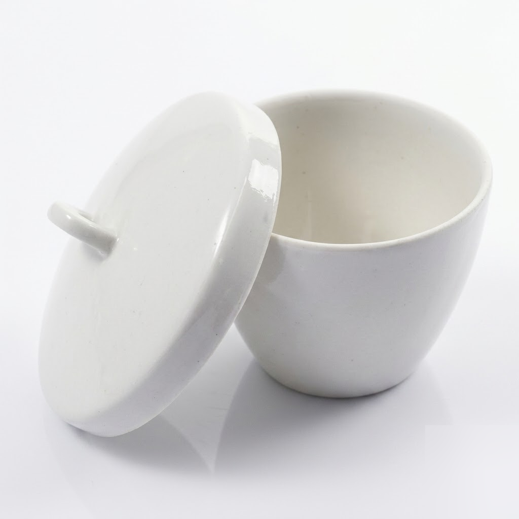 [AJK-CRUC-8400] AJKANT Crucibles Silica with Lid (Model: AJK-CRUC-8400)