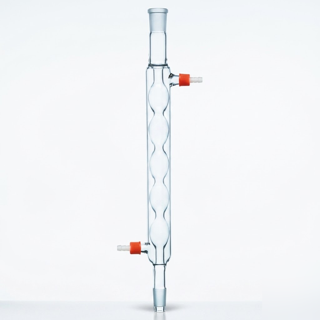 [AJK-COND-8231] AJKANT Condensers Allihn Bulb Condensers with Screw Thread Connectors ASTM (Model: AJK-COND-8231)