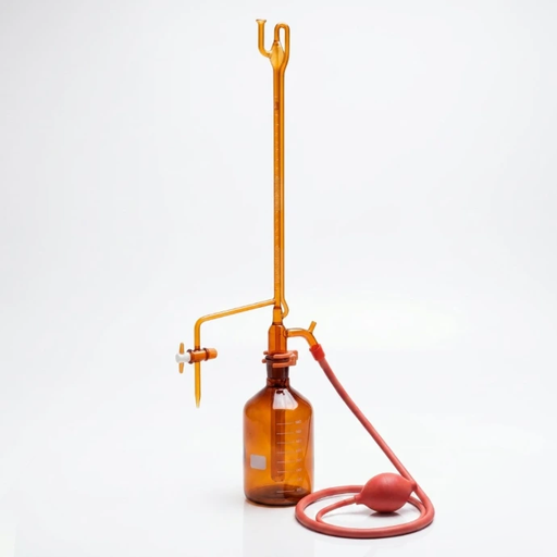 [AJK-BURE-8166] AJKANT Burettes Automatic with PTFE Stopcock Amber Class A (Model: AJK-BURE-8166)