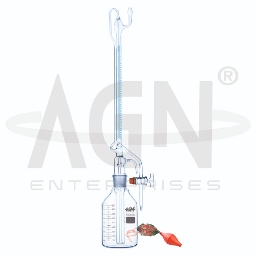 [AJK-BURE-8046] AJKANT Burettes Automatic Straight Bore with Glass Key Class B (Model: AJK-BURE-8046)