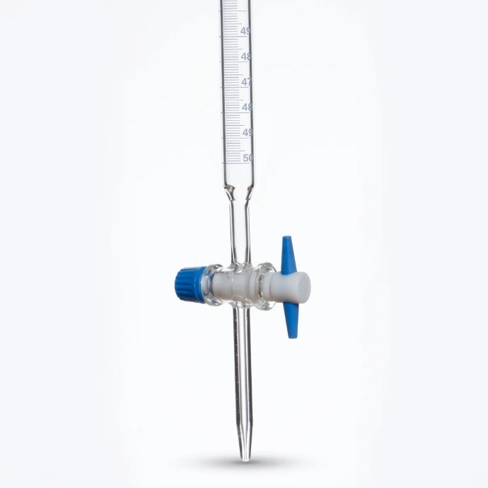 [AJK-BURE-8015] AJKANT Burettes Straight Bore with PTFE Key Class A ASTM (Model: AJK-BURE-8015)