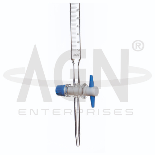 AJKANT Burettes Straight Bore with PTFE Key Class A ASTM (Model: AJK-BURE-8015)