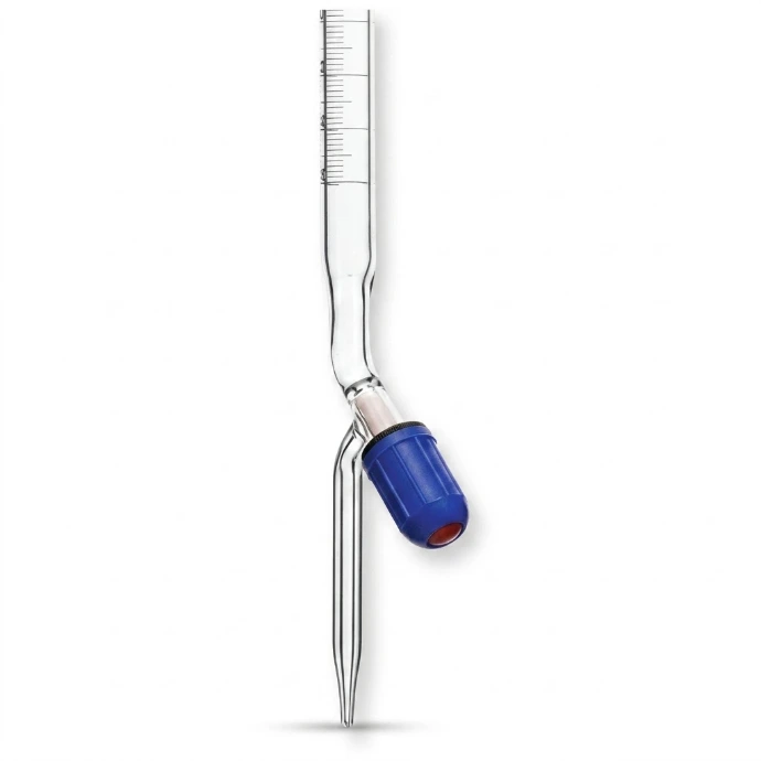 [AJK-BURE-7993] AJKANT Burettes with PTFE Needle Valve Stopcock Schellbach Stripe Class A (Model: AJK-BURE-7993)