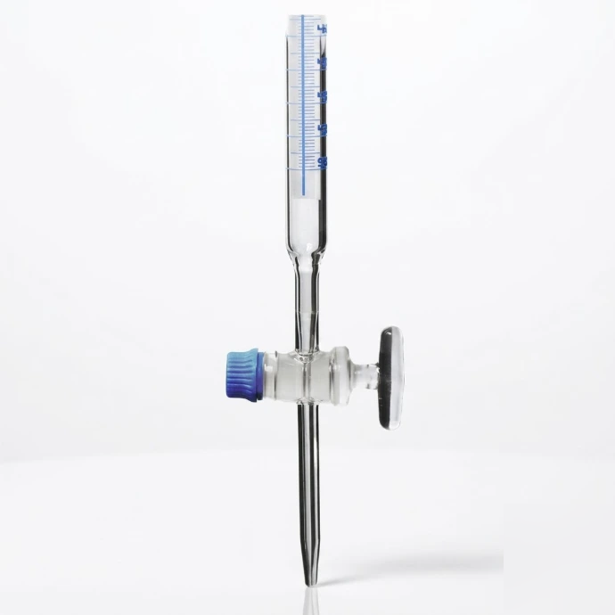 [AJK-BURE-7989] AJKANT Burettes Straight Bore with Glass Key Class A with Batch Certificate (Model: AJK-BURE-7989)
