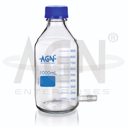 AJKANT Bottles Aspirator with GL 45 Cap with Socket And Interchangeable Stopcock (Model: AJK-BOTT-7944)
