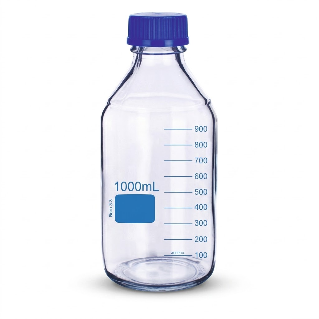 [AJK-BOTT-7917] AJKANT Bottles Reagent Clear with PE Screw Cap (Model: AJK-BOTT-7917)