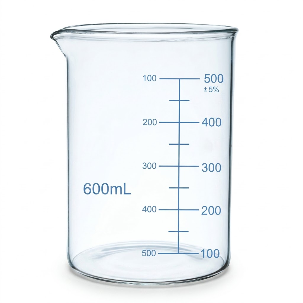[AJK-BEAK-7897] AJKANT Beakers Low Form Heavy Wall with Double Capacity Scale (Model: AJK-BEAK-7897)