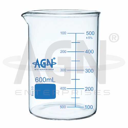 [AJK-BEAK-7897] AJKANT Beakers Low Form Heavy Wall with Double Capacity Scale (Model: AJK-BEAK-7897)