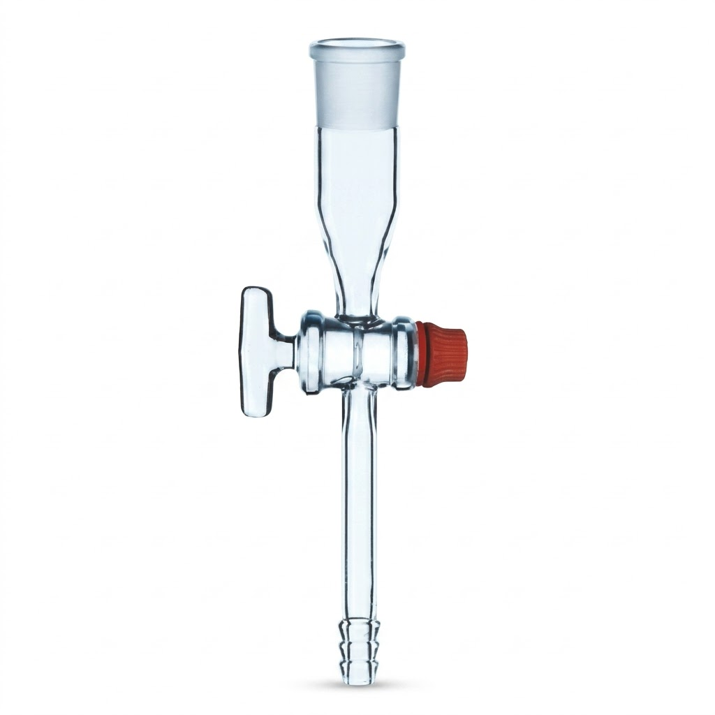 [AJK-ADAP-7796] AJKANT Adapters Socket with Glass Key Stopcock (Model: AJK-ADAP-7796)