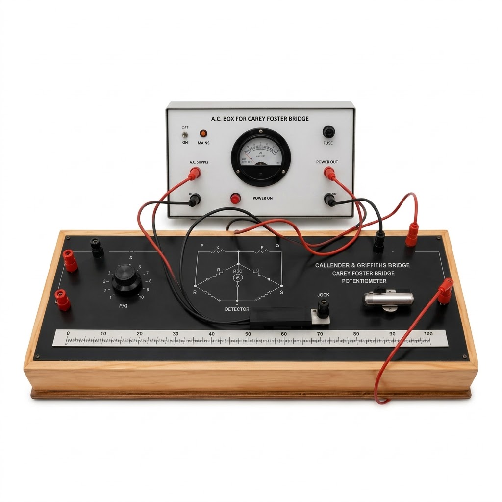 AJKANT Carey Foster Bridge Setup (Model: AJK-ELAC-7580)