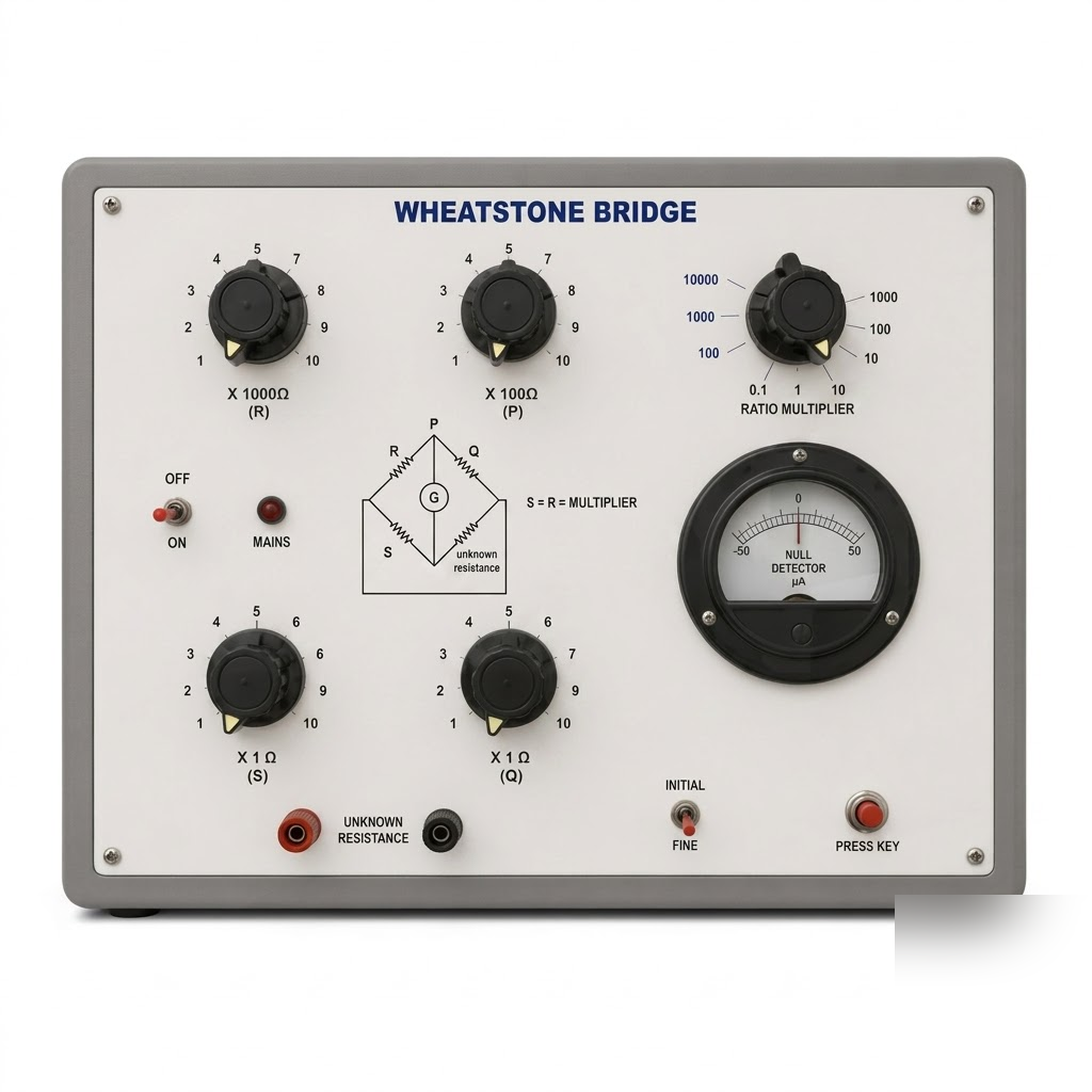 [AJK-ELAC-7576] AJKANT Wheatstone Bridge Portable (Model: AJK-ELAC-7576)