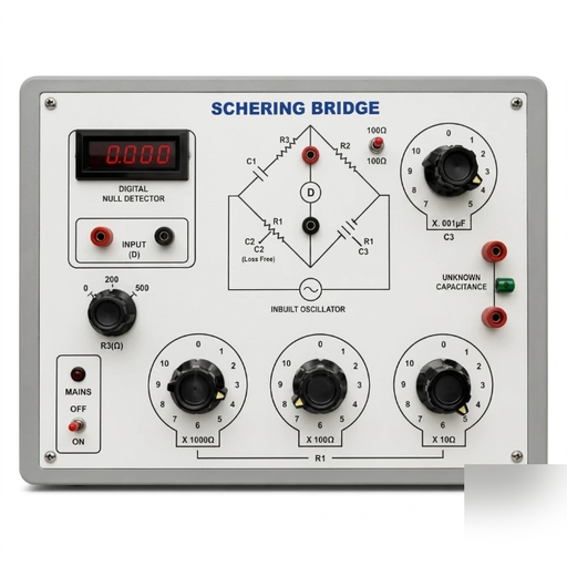 [AJK-ELAC-7563] AJKANT Schering Bridge (Model: AJK-ELAC-7563)
