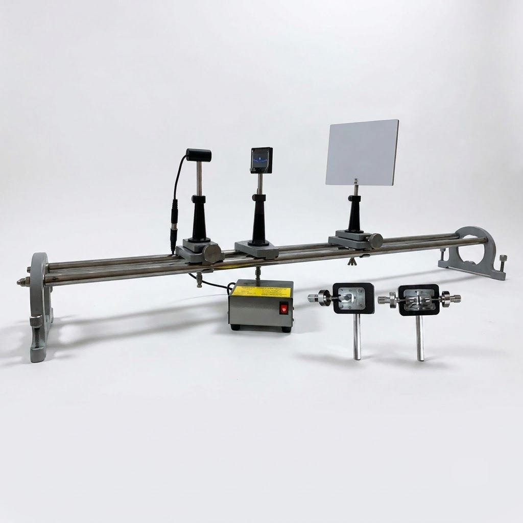[AJK-PHIN-7506] AJKANT Laser Diffraction Using Single And Double Slit (Model: AJK-PHIN-7506)