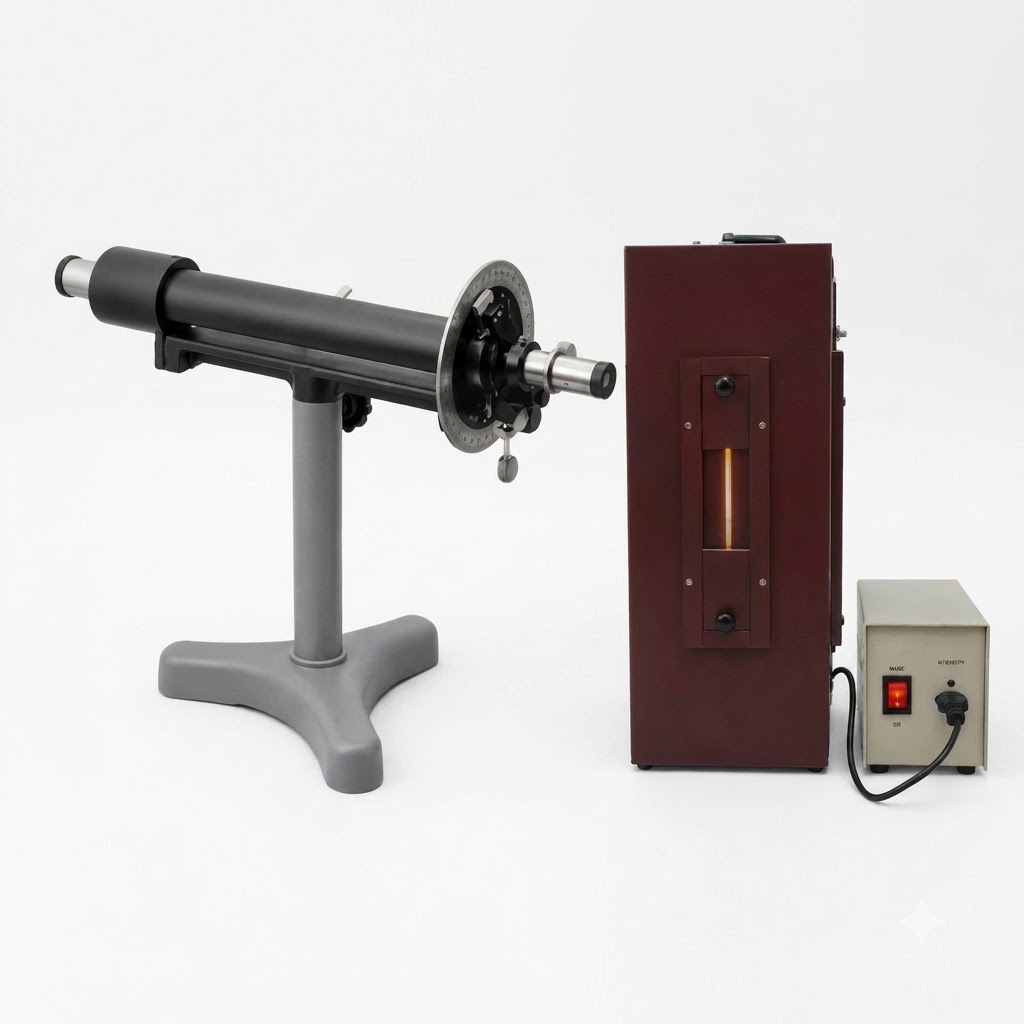 [AJK-PHIN-7431] AJKANT Half Shade Polarimeter Setup (Model: AJK-PHIN-7431)
