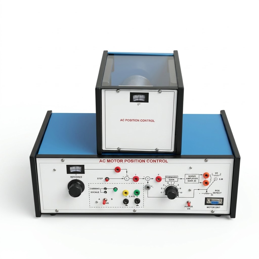 AJKANT DC Motor Position Control System Trainer (Model: AJK-COSY-7380)