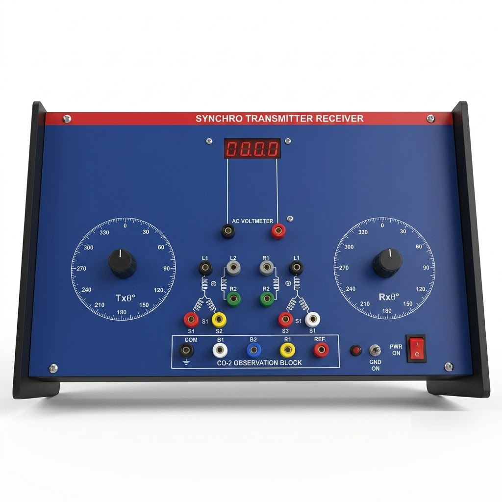 [AJK-COSY-7360] AJKANT Synchro Transmitter Receiver Trainer (Model: AJK-COSY-7360)