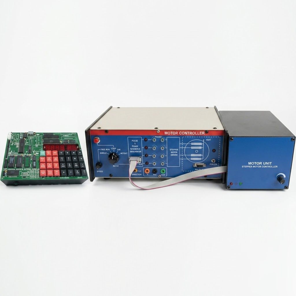 [AJK-COSY-7358] AJKANT Stepper Motor Controller with Microcontroller (Model: AJK-COSY-7358)