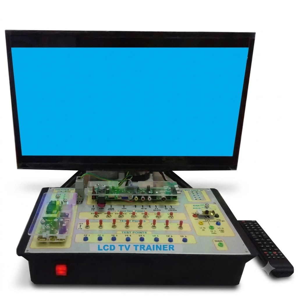 AJKANT LED TV Trainer (Model: AJK-DYDE-7351)