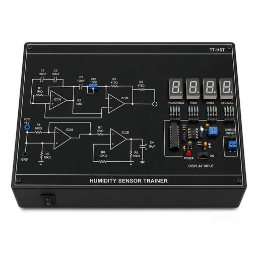 [AJK-INLA-7319] AJKANT Humidity Sensor Trainer (Model: AJK-INLA-7319)