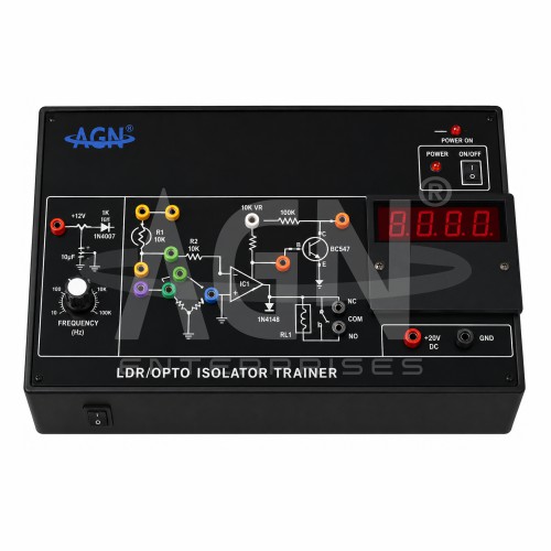 [AJK-INLA-7317] AJKANT LDR And Opto Isolator Trainer (Model: AJK-INLA-7317)