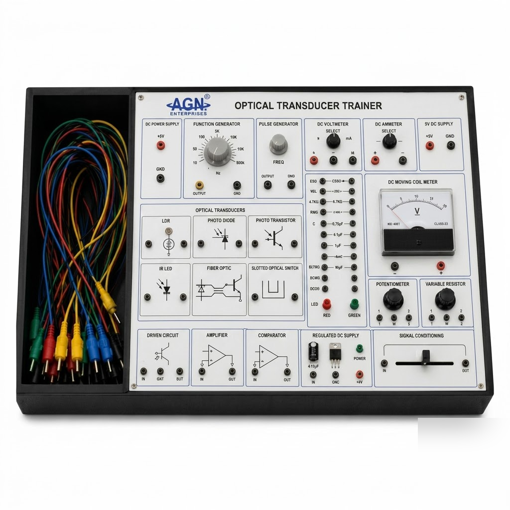 [AJK-INLA-7301] AJKANT Optical Transducer Trainer (Model: AJK-INLA-7301)