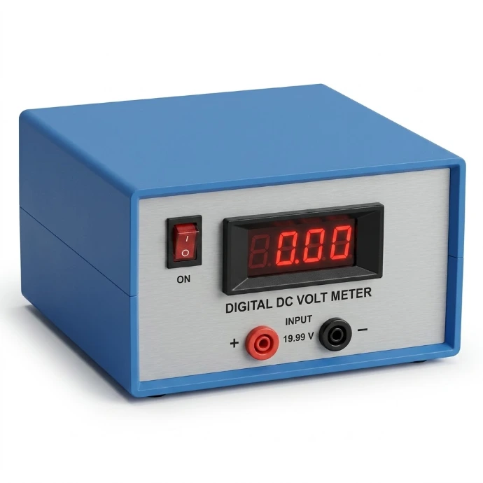[AJK-DIME-7190] AJKANT Digital DC Ammeter LED Type Mains operated (Model: AJK-DIME-7190)