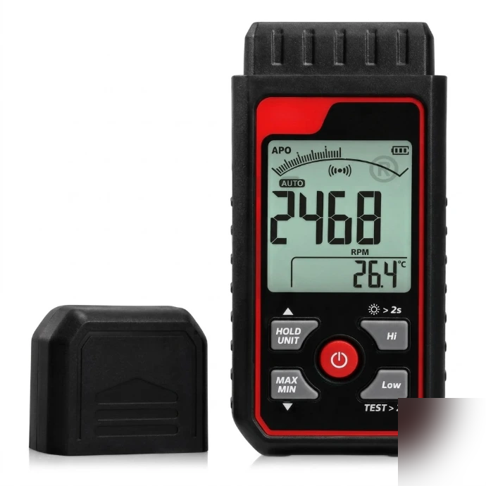 [AJK-MEMU-7182] AJKANT Tachometer Non Contact Laser (Model: AJK-MEMU-7182)