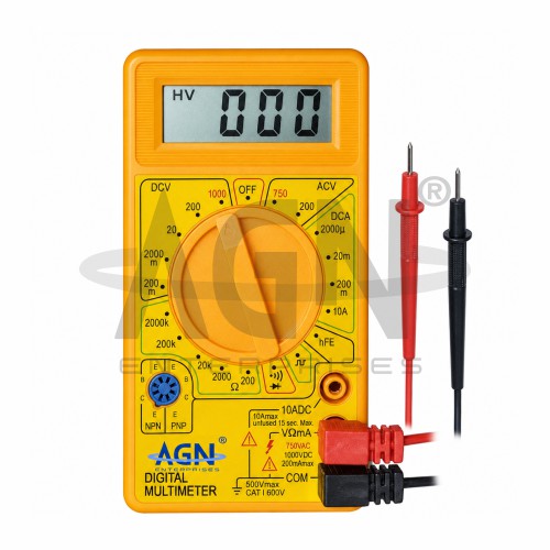 [AJK-MEMU-7175] AJKANT Digital Multimeter Manual Range (Model: AJK-MEMU-7175)