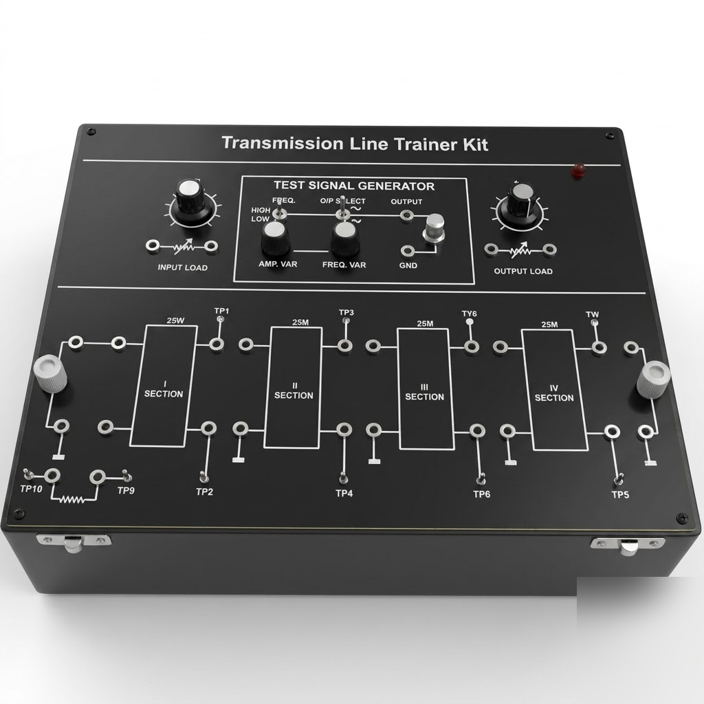 [AJK-COLA-7053] AJKANT Transmission Line Trainer (Model: AJK-COLA-7053)