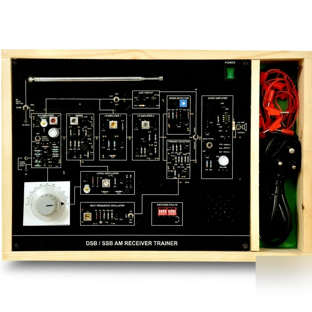 [AJK-COLA-7047] AJKANT FM Transmitter And Receiver Trainer (Model: AJK-COLA-7047)