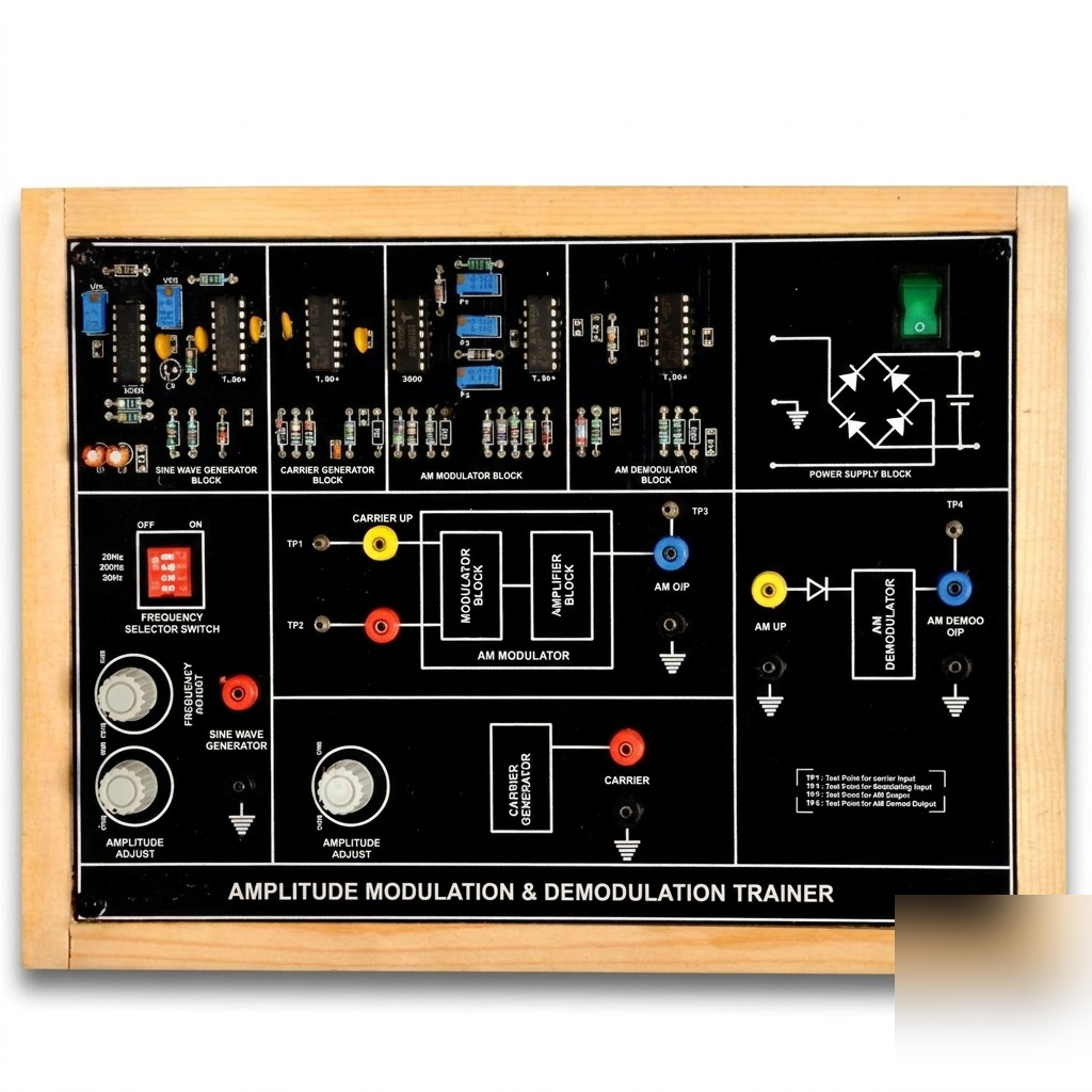 [AJK-COLA-7018] AJKANT Single Side Band Modulation And Demodulation (Model: AJK-COLA-7018)