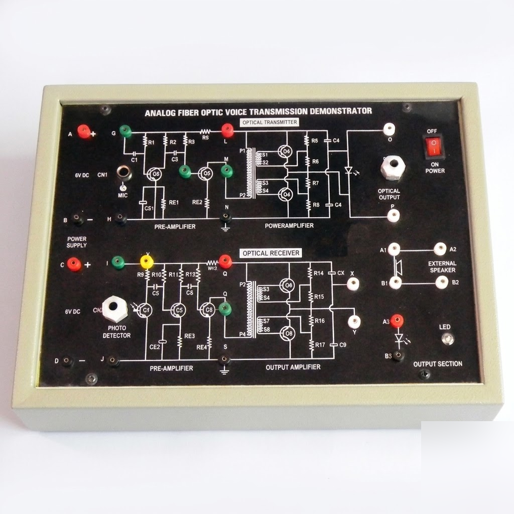 [AJK-COLA-7014] AJKANT Fibre Optic Trainer Analog (Model: AJK-COLA-7014)