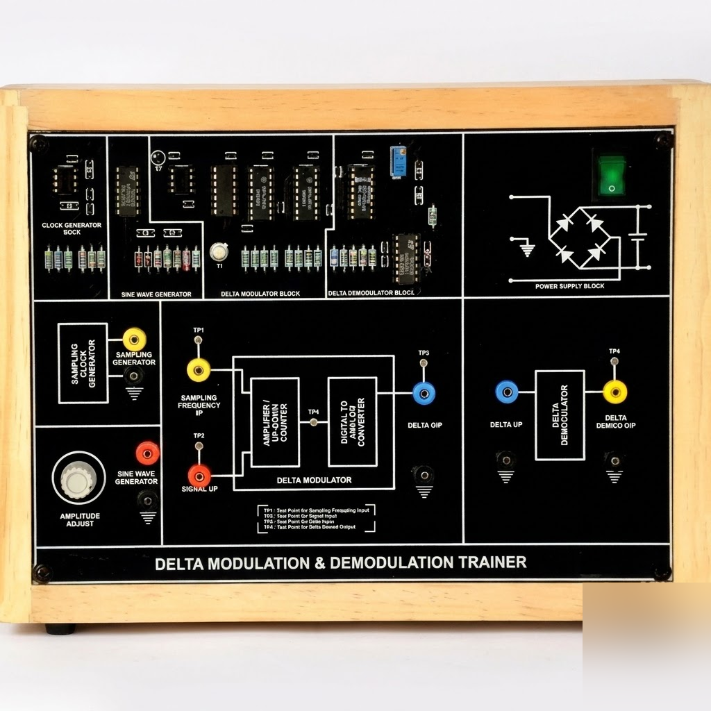 [AJK-COLA-7012] AJKANT Delta Modulation and Demodulaion (Model: AJK-COLA-7012)
