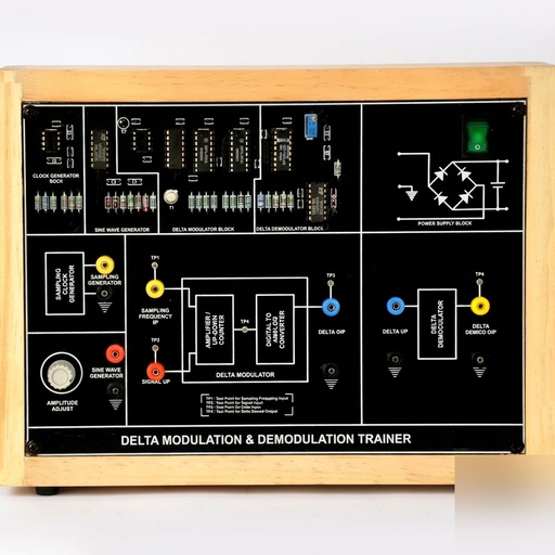 [AJK-COLA-7012] AJKANT Delta Modulation and Demodulaion (Model: AJK-COLA-7012)