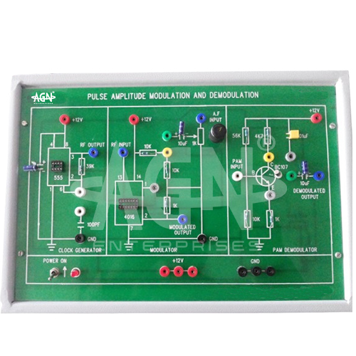 [AJK-COLA-6976] AJKANT Pulse Amplitude Modulation and Demodulation Trainer (Model: AJK-COLA-6976)