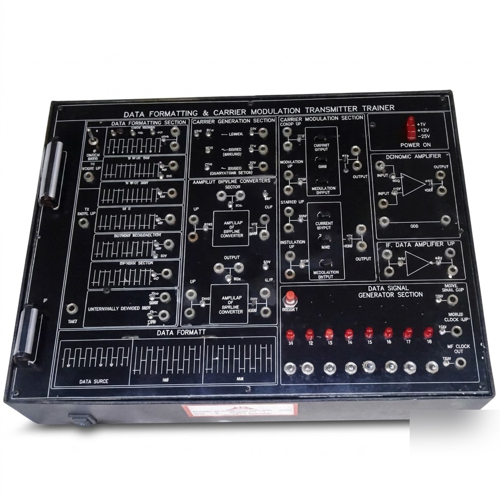 [AJK-COLA-6966] AJKANT Analog Communication Trainer (Model: AJK-COLA-6966)