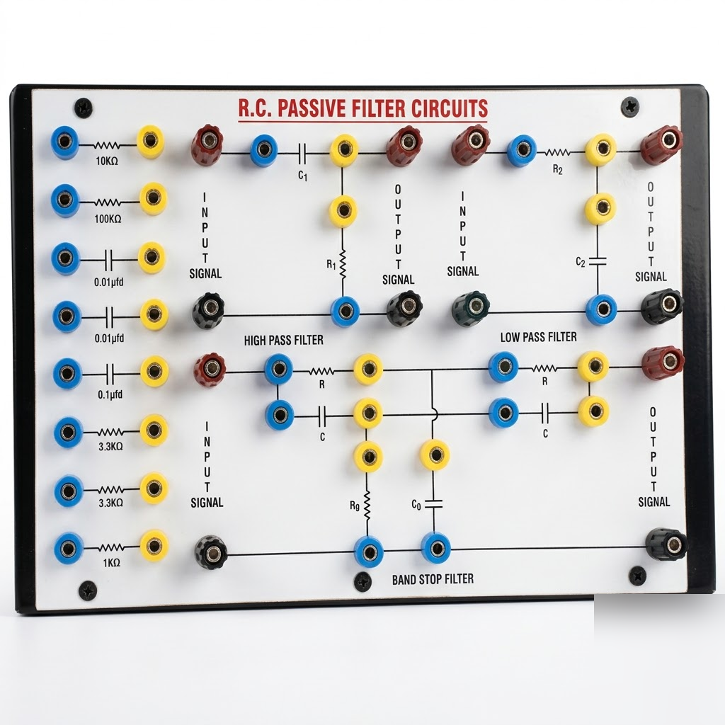 [AJK-ACAN-6939] AJKANT T Type Passive Low Pass, High Pass, Band Pass And Band Stop Filters (Model: AJK-ACAN-6939)