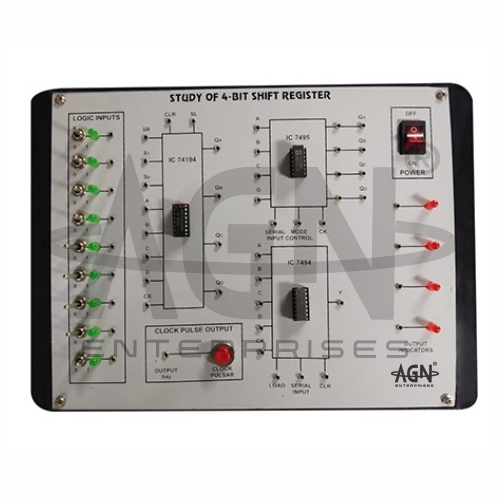AJKANT Study of Left Right and Programmable Shift Register (Model: AJK-DIEL-6913)