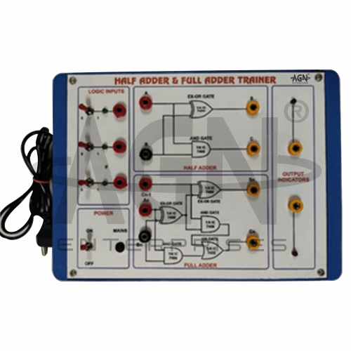 AJKANT Digital Trainer to verify Half Adder and Full Adder (Model: AJK-DIEL-6905)