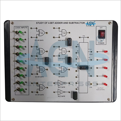 AJKANT Study Of 4 Bit Adder And Subtractor (Model: AJK-DIEL-6901)