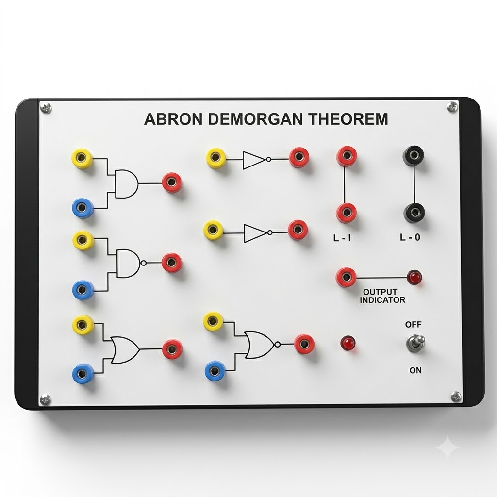 [AJK-DIEL-6897] AJKANT Demorgan Theorem kit (Model: AJK-DIEL-6897)