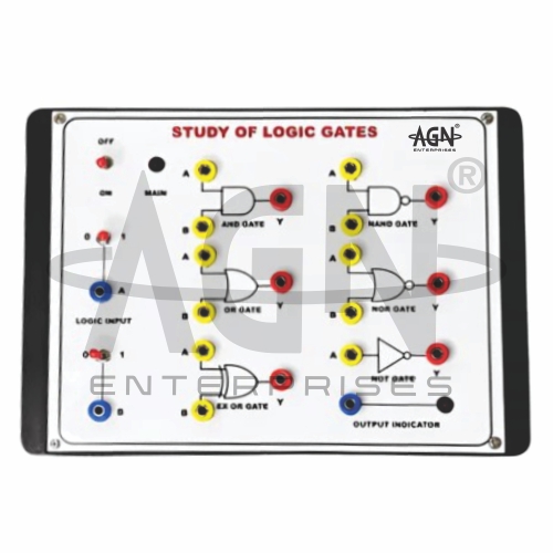 [AJK-DIEL-6889] AJKANT Study of Logic Gates using TTL ICs 7 in 1 (Model: AJK-DIEL-6889)