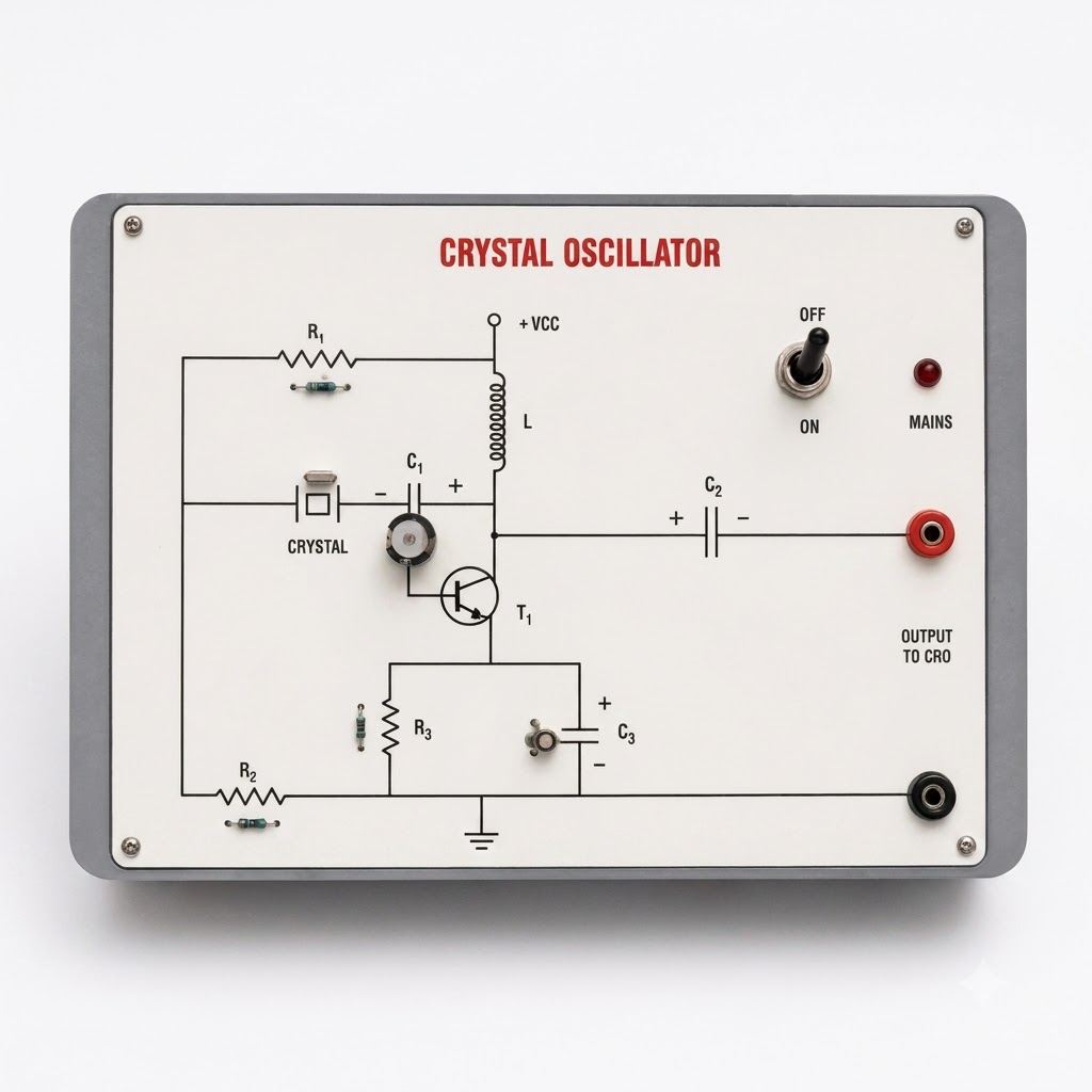 [AJK-OSCI-6882] AJKANT Study of Crystal Oscillator (Model: AJK-OSCI-6882)