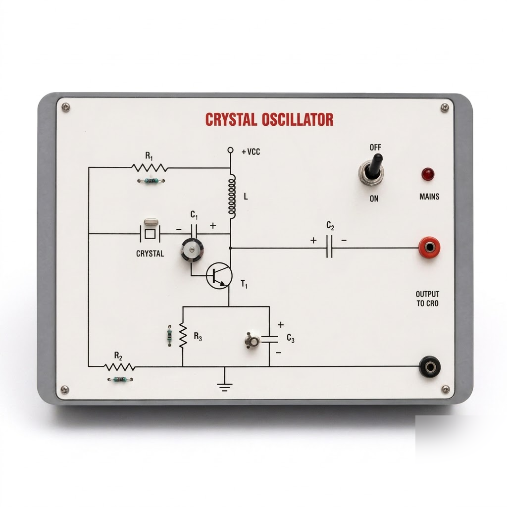 [AJK-OSCI-6875] AJKANT Wein Bridge Oscillator using Operational Amplifier (Model: AJK-OSCI-6875)